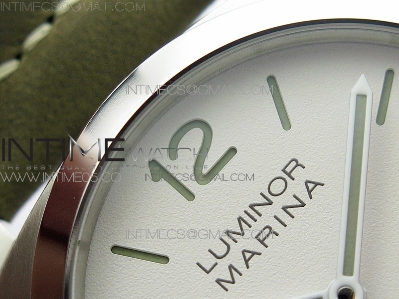 PAM1314 VSF 1:1 Best Edition White Dial on Brown Leather Strap P.9000 Super Clone